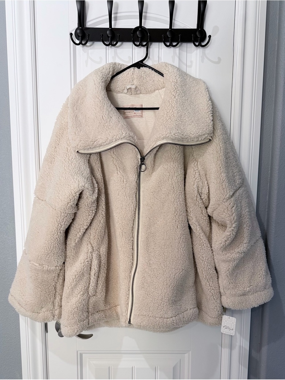 Free People Raya Cozy Sherpa Jacket - Picture 2 of 4